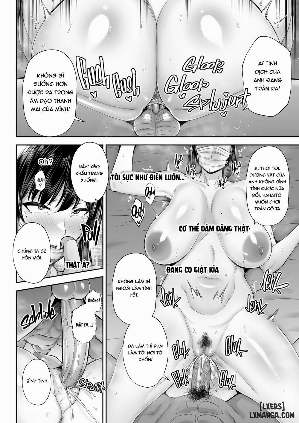 manhwax10.com - Truyện Manhwa Netorareta Bakunyuu Osananajimi Tsuma Akane -Mukashikkara Shinyuu (SeFri) to Yarimakuri Deshita lol- Chương Oneshot Trang 60