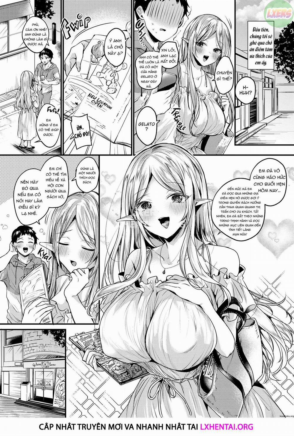 manhwax10.com - Truyện Manhwa Ngất ngây ngọt ngào nóng bỏng Chương 1 0 An Exciting Date with My Elven Girlfriend Trang 6