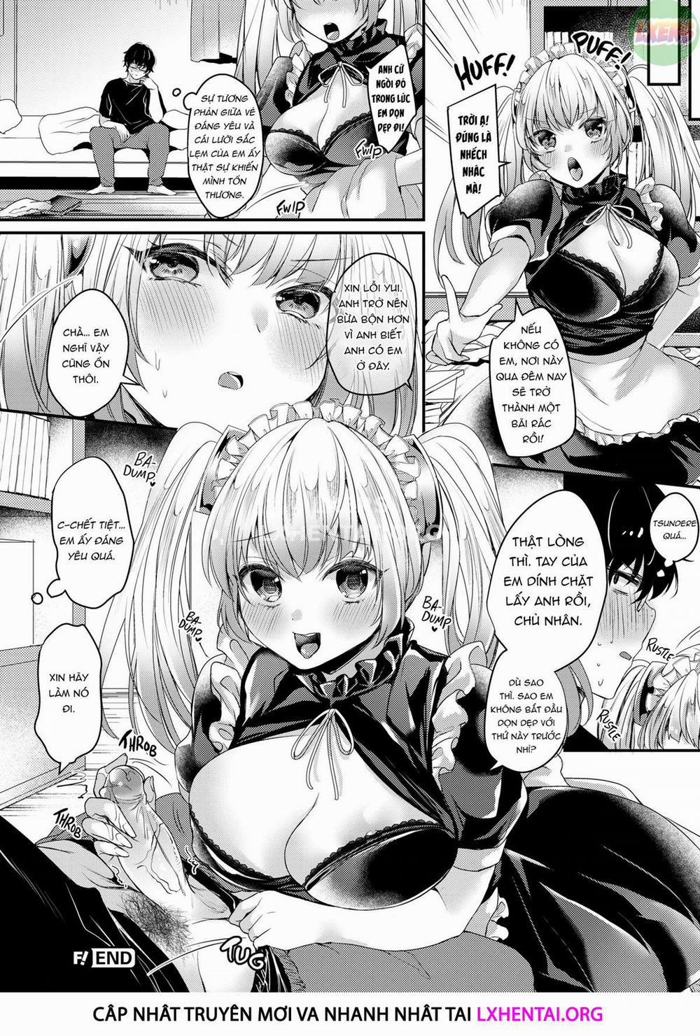 manhwax10.com - Truyện Manhwa Ngất ngây ngọt ngào nóng bỏng Chương 2 0 The Tsundere Little Sister Maid Android Wants Attention Trang 21