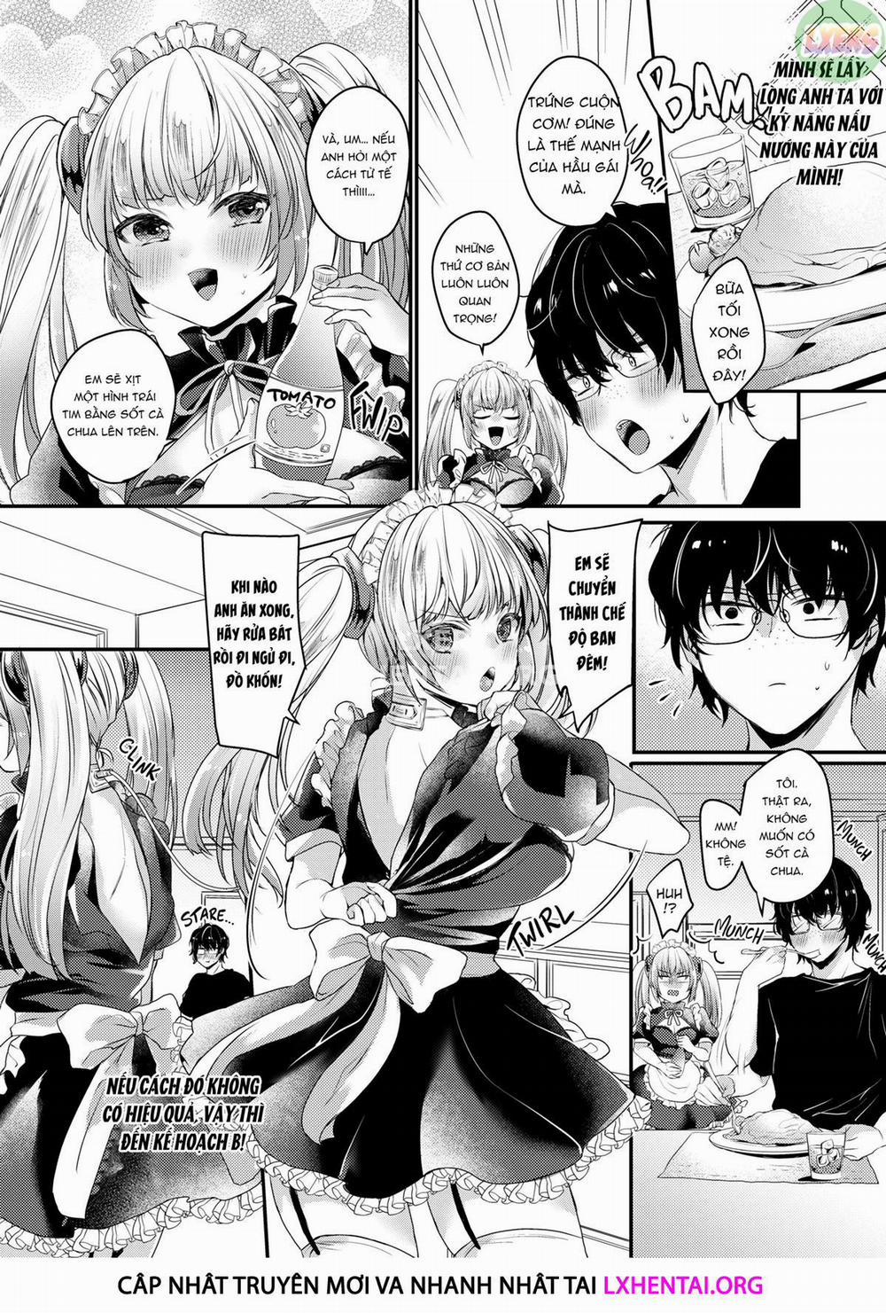 manhwax10.com - Truyện Manhwa Ngất ngây ngọt ngào nóng bỏng Chương 2 0 The Tsundere Little Sister Maid Android Wants Attention Trang 5