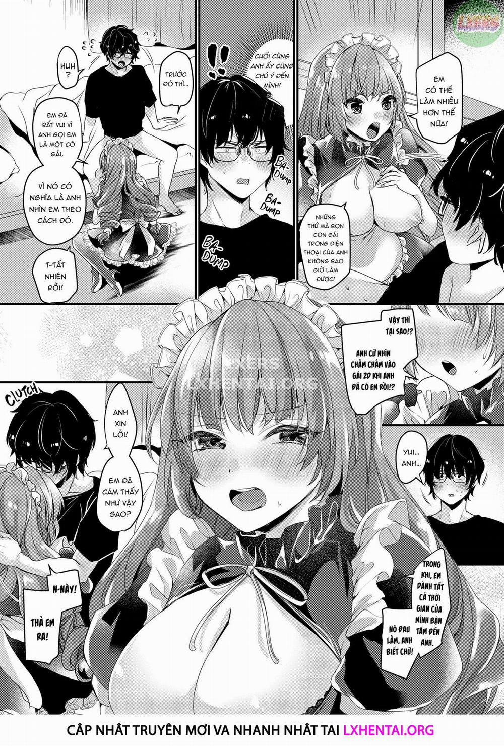 manhwax10.com - Truyện Manhwa Ngất ngây ngọt ngào nóng bỏng Chương 2 0 The Tsundere Little Sister Maid Android Wants Attention Trang 10