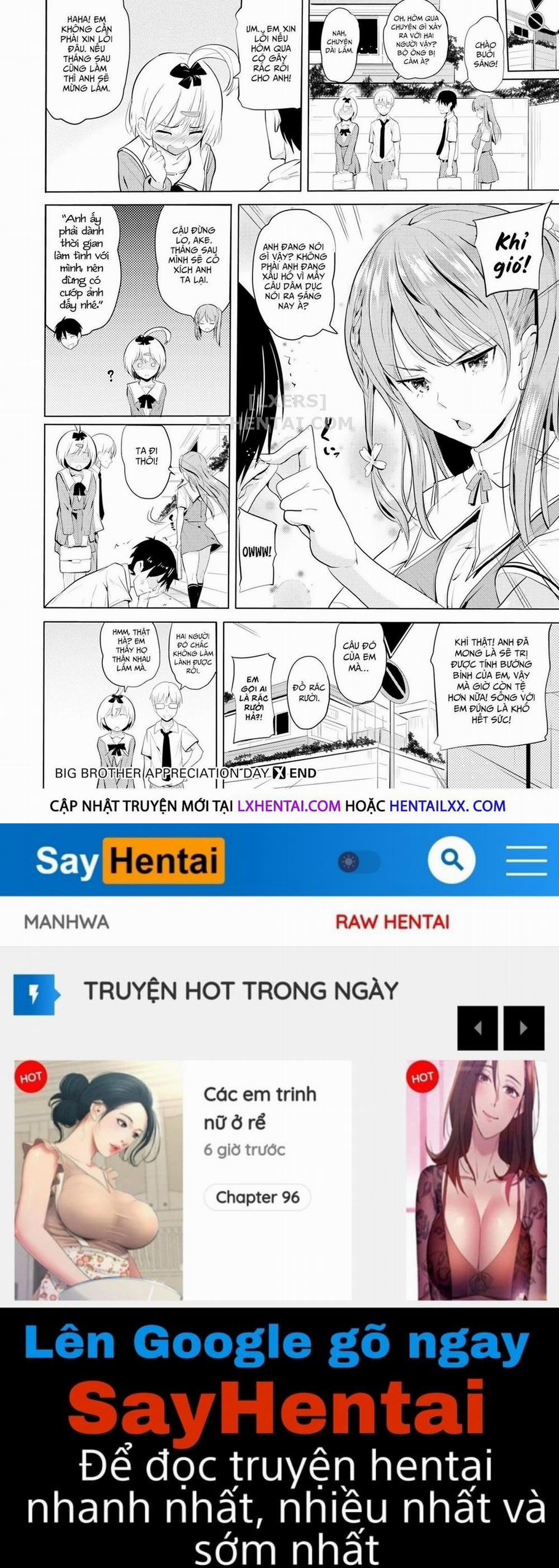 manhwax10.com - Truyện Manhwa Ngày Tri Ân Anh Trai Chương Oneshot Trang 33