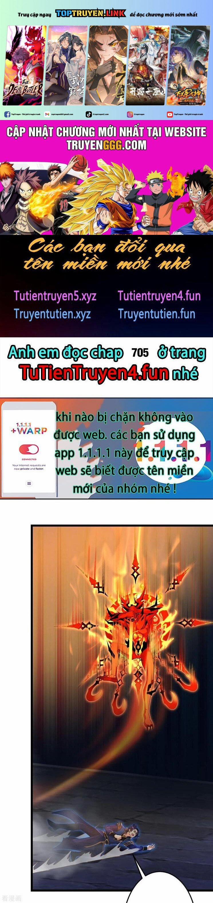 manhwax10.com - Truyện Manhwa Nghịch Thiên Tà Thần Chương 705 Trang 1