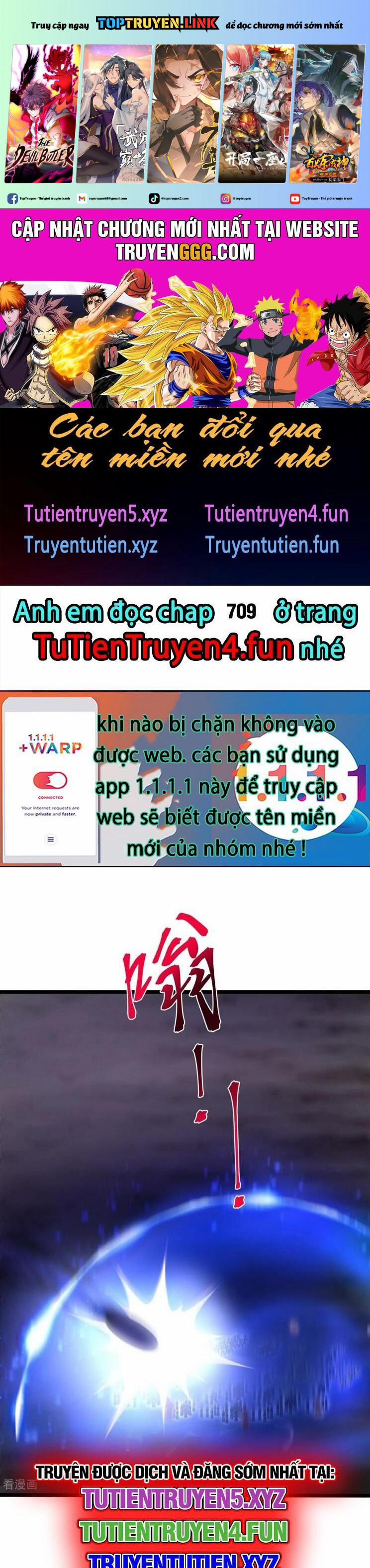 manhwax10.com - Truyện Manhwa Nghịch Thiên Tà Thần Chương 708 Trang 1