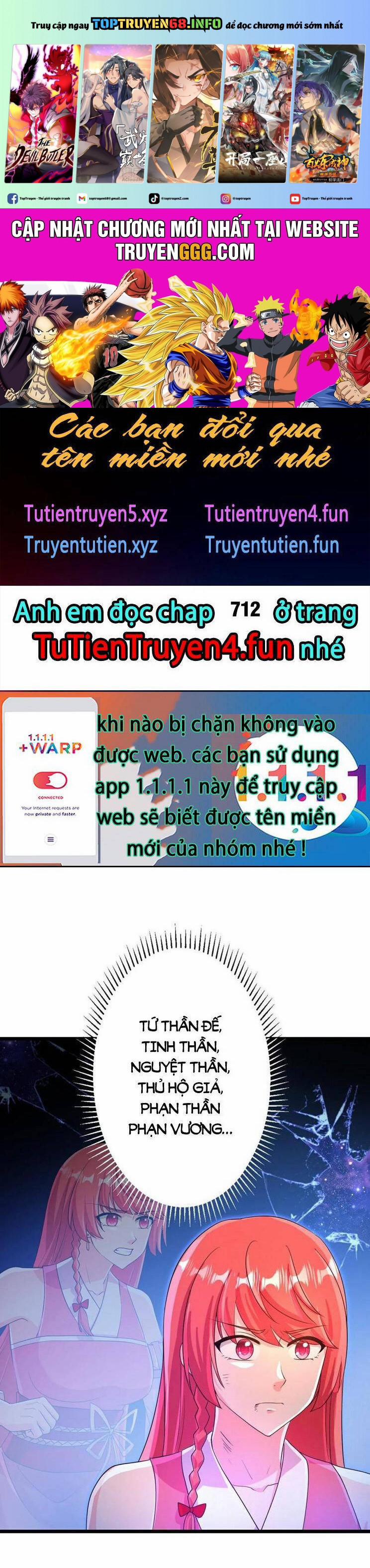 manhwax10.com - Truyện Manhwa Nghịch Thiên Tà Thần Chương 711 Trang 1