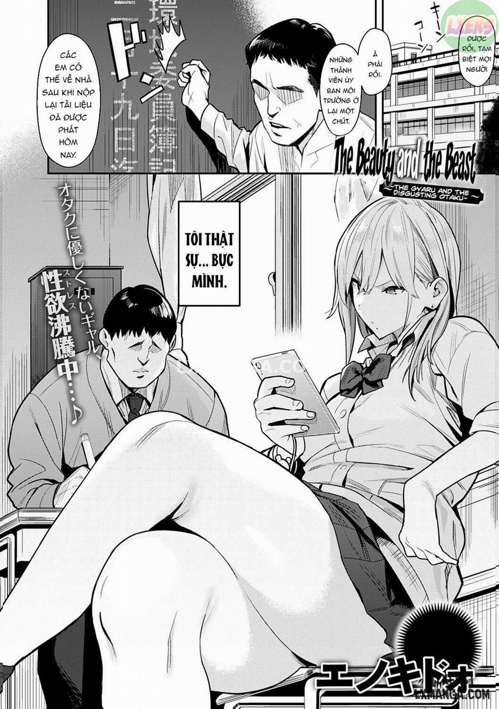 manhwax10.com - Truyện Manhwa Người Đẹp và Quái Vật ~ Cô Gyaru và Chàng Otaku Kinh Tởm Chương 1 Trang 5