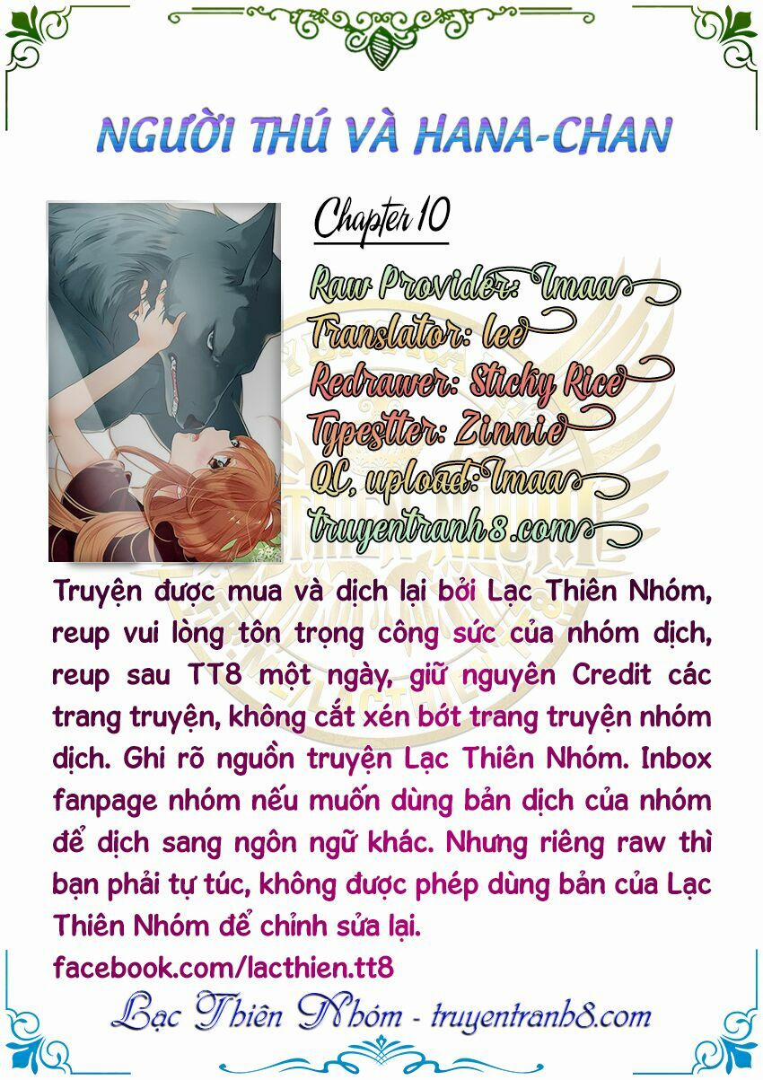 manhwax10.com - Truyện Manhwa Người Thú Và Hana-Chan Chương 10 Trang 4