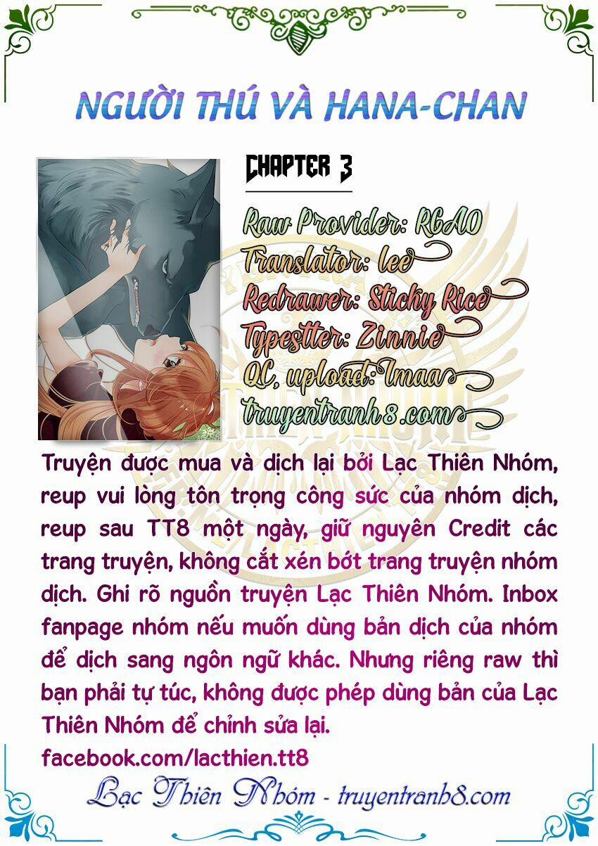 manhwax10.com - Truyện Manhwa Người Thú Và Hana-Chan Chương 3 Trang 2