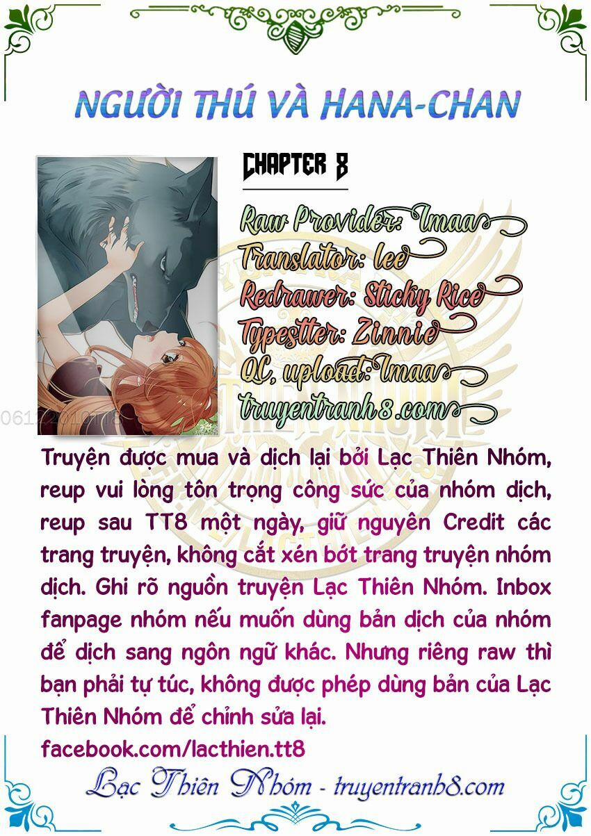 manhwax10.com - Truyện Manhwa Người Thú Và Hana-Chan Chương 8 Trang 2