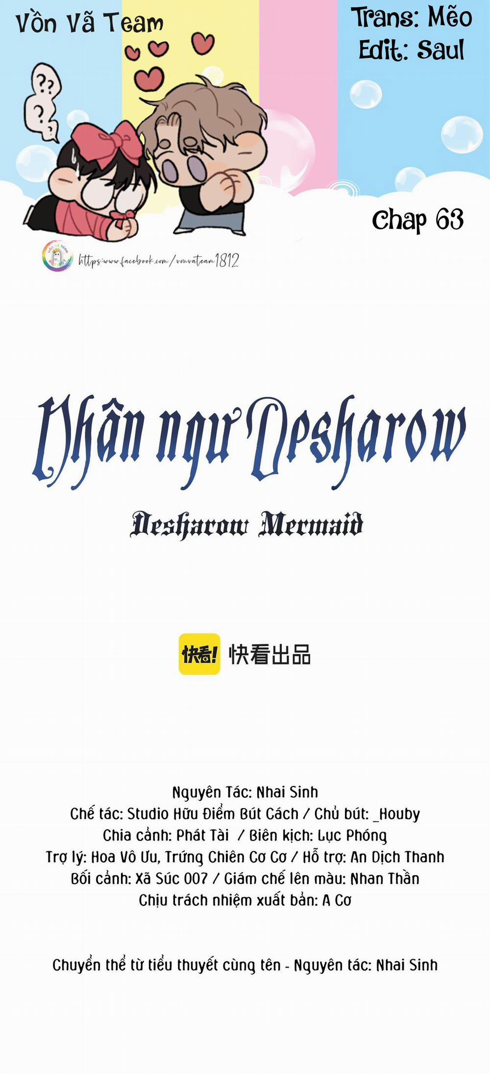 manhwax10.com - Truyện Manhwa Nhân Ngư Desharow Chương 63 Trang 1