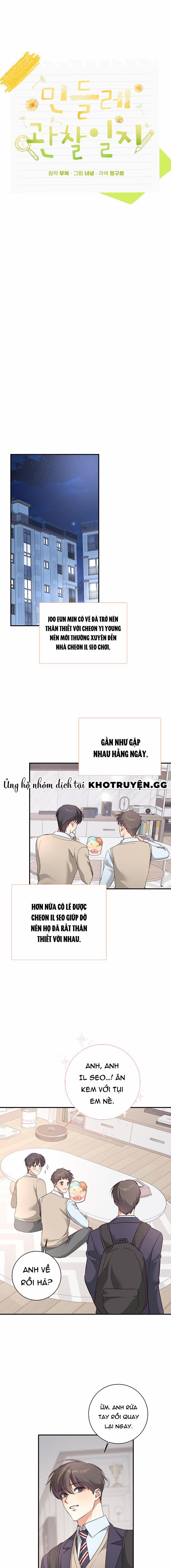 manhwax10.com - Truyện Manhwa Nhật Ký Quan Sát Hoa Bồ Công Anh Chương 7 Trang 10