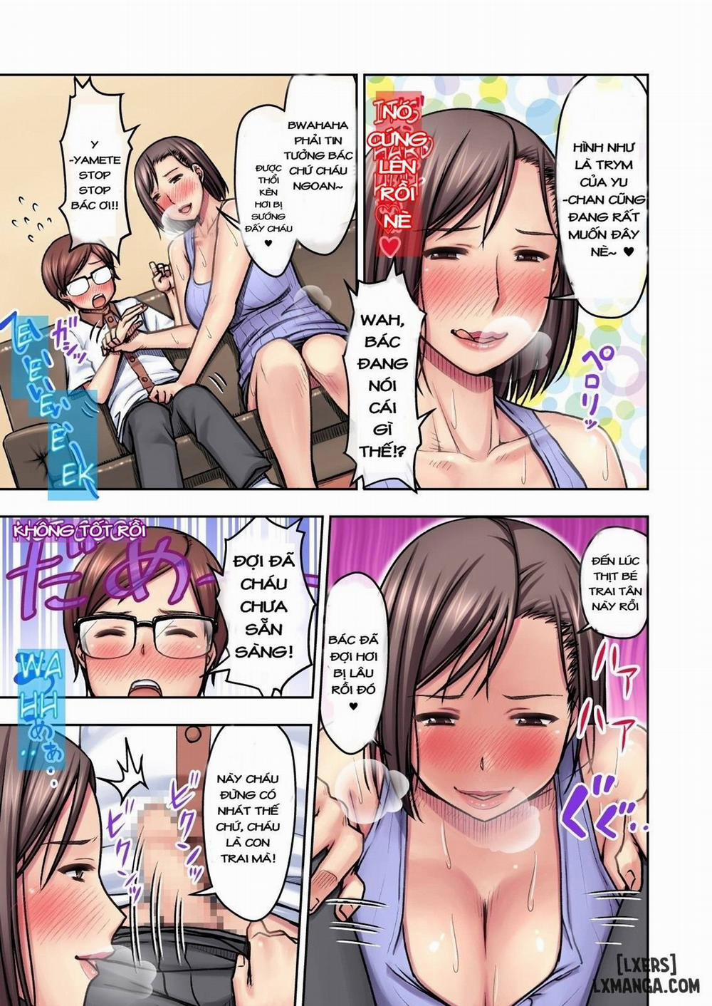 manhwax10.com - Truyện Manhwa Nigate na Kansai no Obasan ni Azukerareta Atsui Atsui Natsu no Yoru Chương Oneshot Trang 12