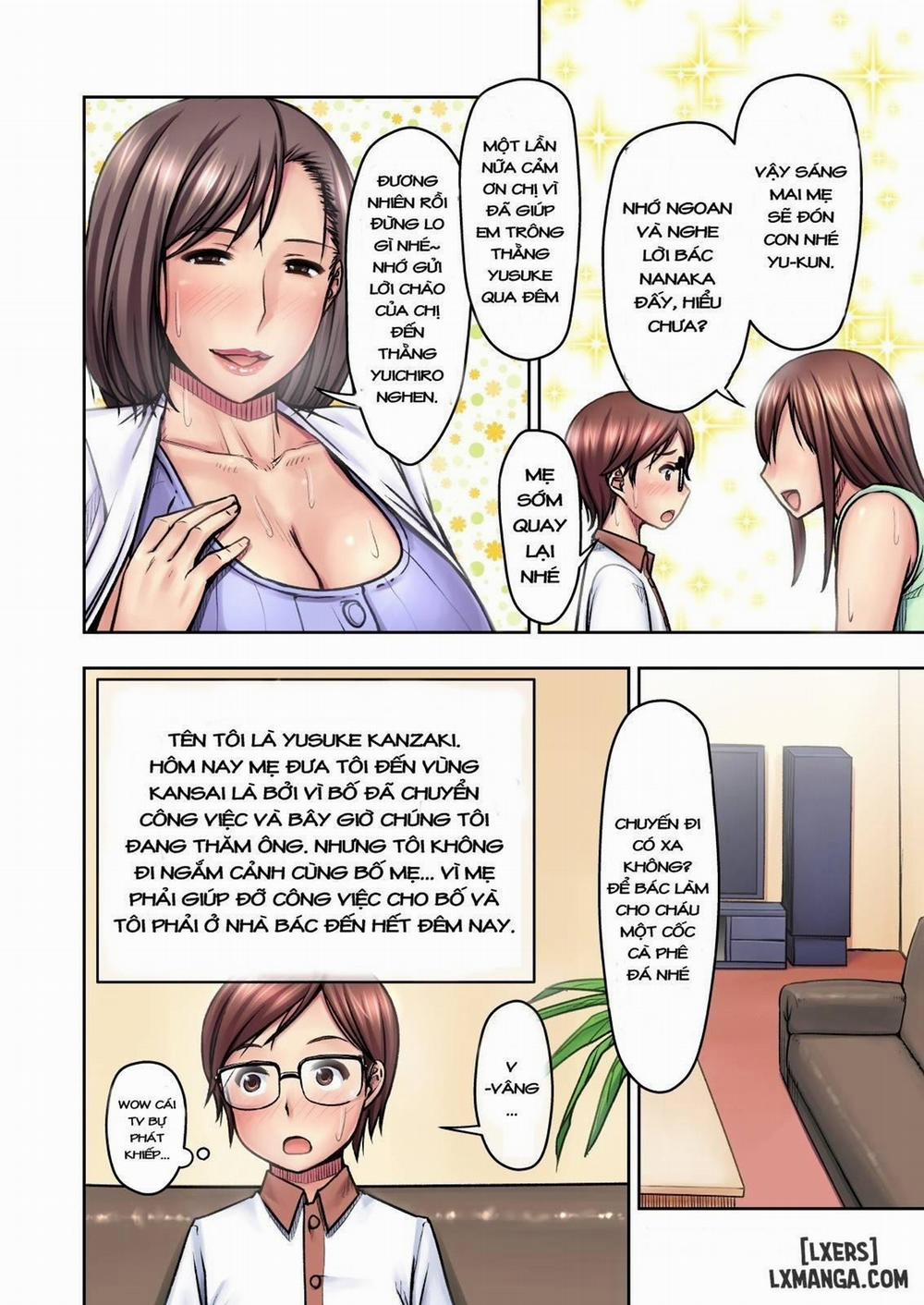 manhwax10.com - Truyện Manhwa Nigate na Kansai no Obasan ni Azukerareta Atsui Atsui Natsu no Yoru Chương Oneshot Trang 3