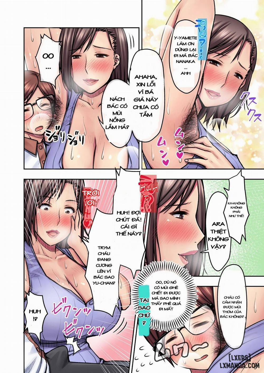 manhwax10.com - Truyện Manhwa Nigate na Kansai no Obasan ni Azukerareta Atsui Atsui Natsu no Yoru Chương Oneshot Trang 7