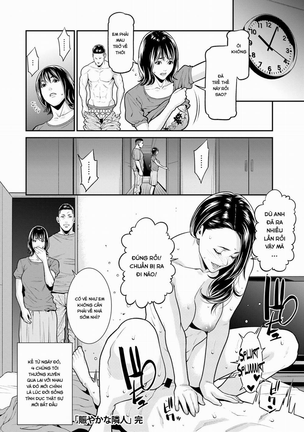 manhwax10.com - Truyện Manhwa Nigiyaka na Rinjin Chương Oneshot Trang 20