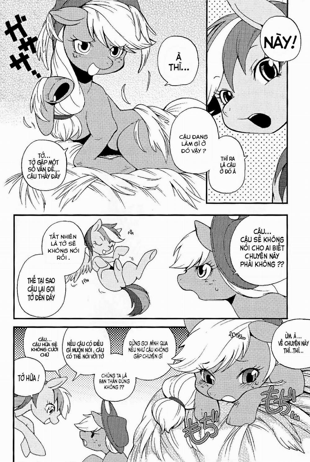 manhwax10.com - Truyện Manhwa Niji Iro Ao Ringo (My Little Pony Friendship Is Magic) Chương Oneshot Trang 4