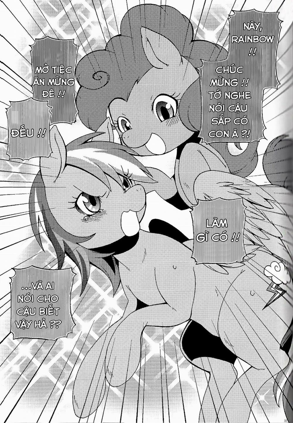 manhwax10.com - Truyện Manhwa Niji Iro Ao Ringo (My Little Pony Friendship Is Magic) Chương Oneshot Trang 35