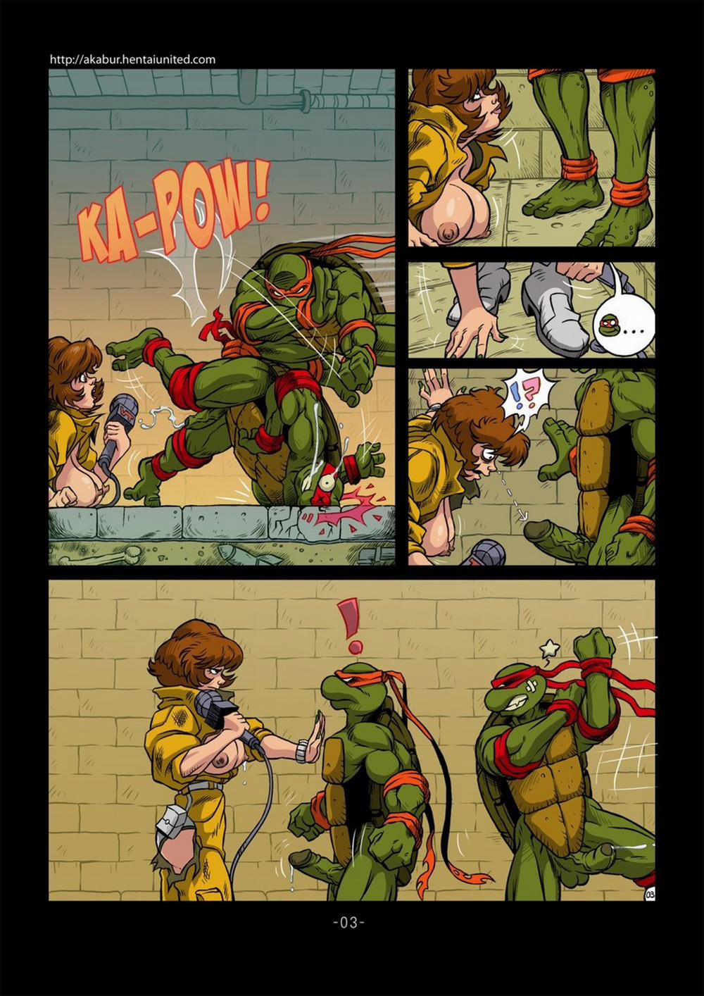 manhwax10.com - Truyện Manhwa Ninja Turtles Fuck Chương 1 Trang 4