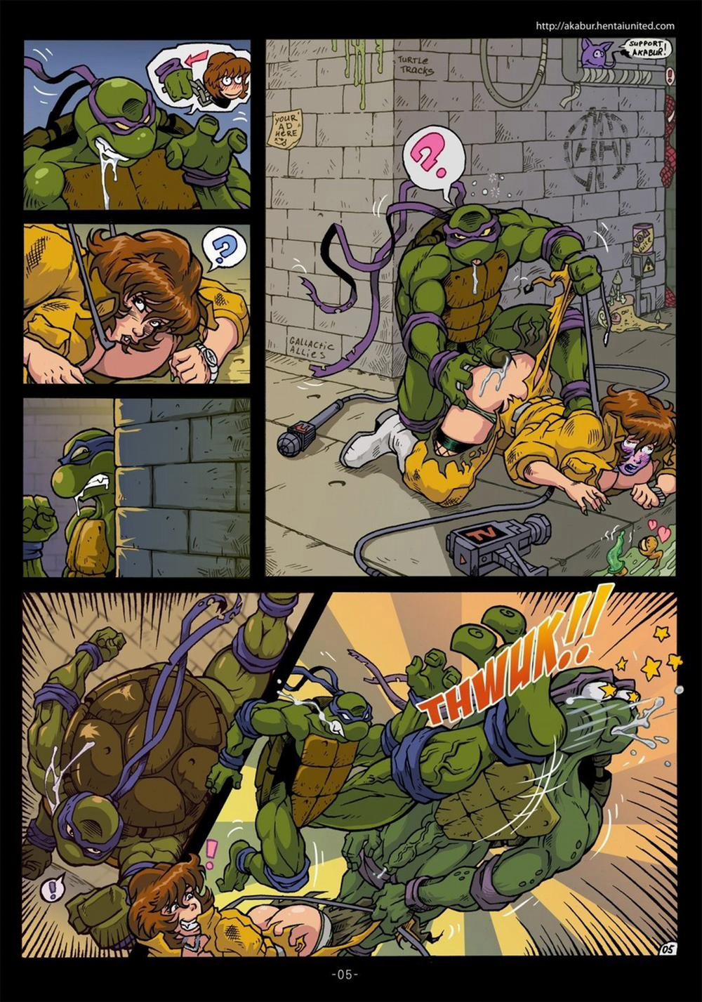 manhwax10.com - Truyện Manhwa Ninja Turtles Fuck Chương 1 Trang 6