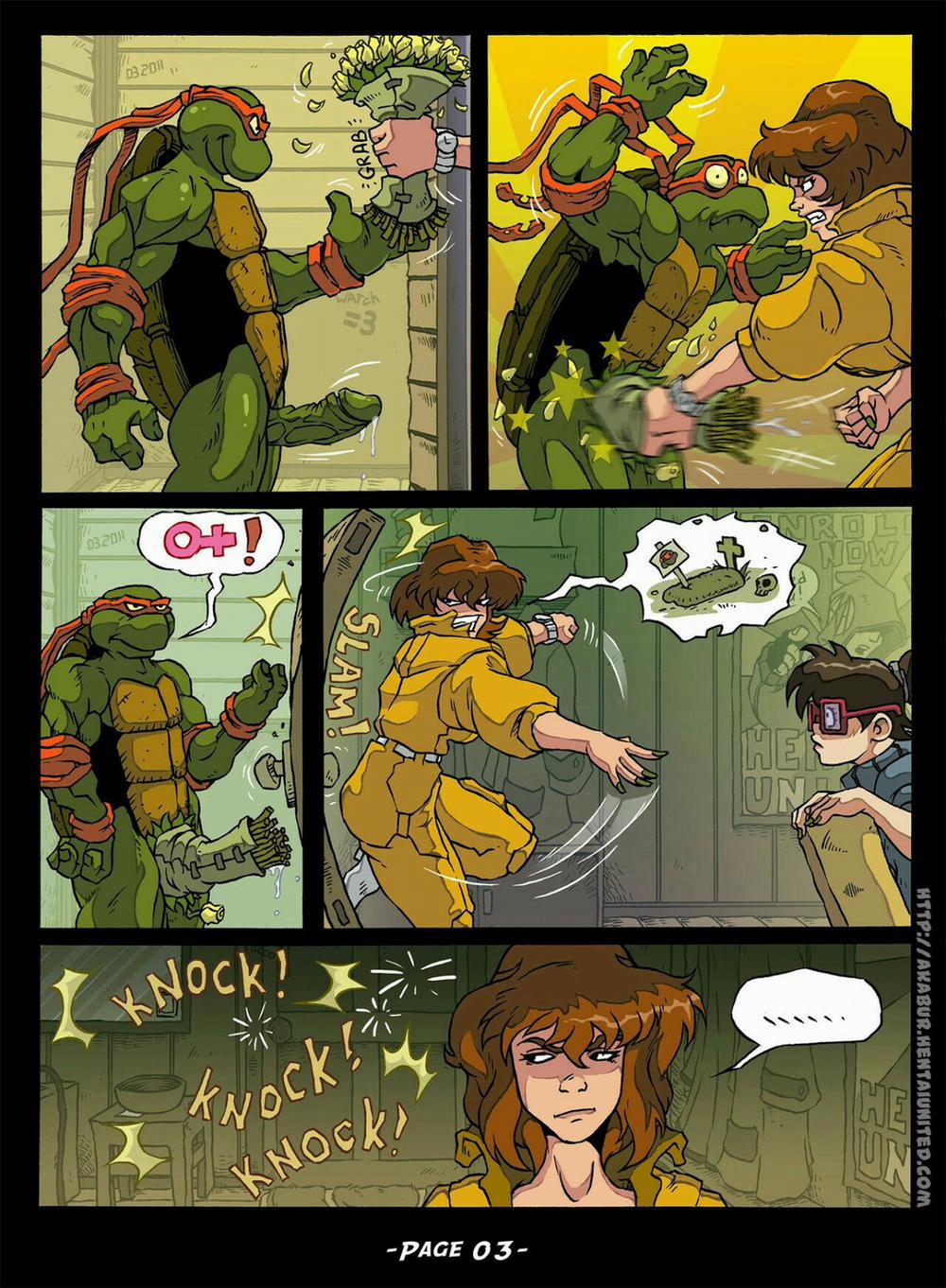 manhwax10.com - Truyện Manhwa Ninja Turtles Fuck Chương 2 End Trang 4