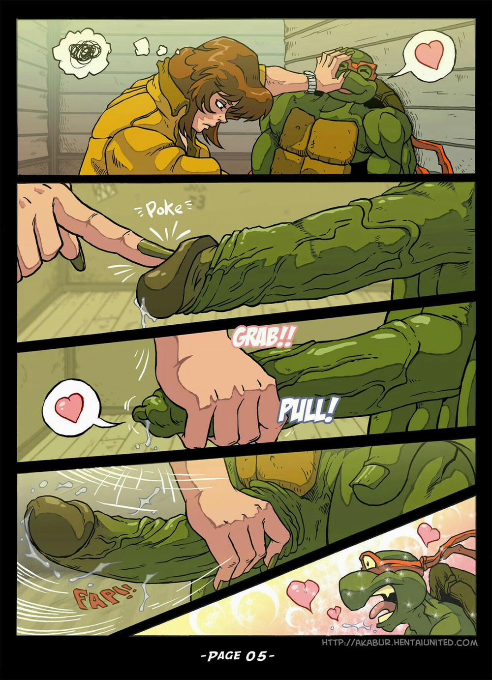 manhwax10.com - Truyện Manhwa Ninja Turtles Fuck Chương 2 End Trang 6