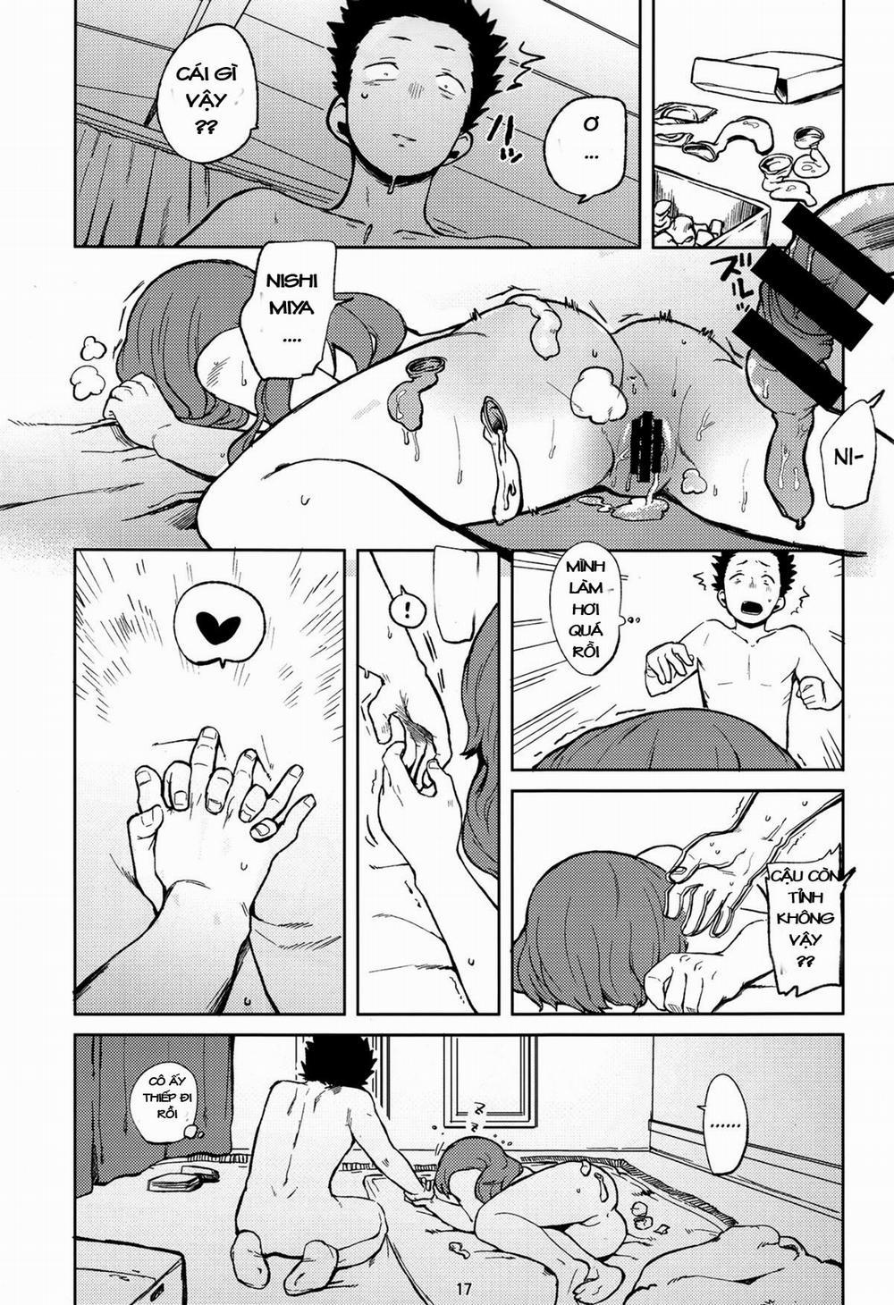 manhwax10.com - Truyện Manhwa Nishimiya-san to Ishida-kun ga, | Nishimiya and Ishida Are (Koe no Katachi) Chương Oneshot Trang 17