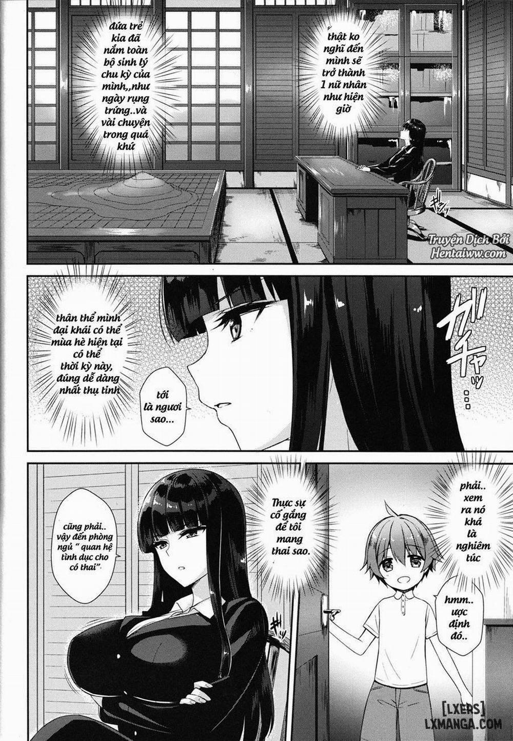 manhwax10.com - Truyện Manhwa Nishizumi Shiho no Ninshin Keiyaku Chương Oneshot Trang 3