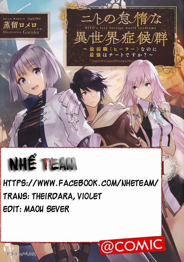 manhwax10.com - Truyện Manhwa Nito No Taidana Isekai Shoukougun: Sai Jakushoku HEALER Nano Ni Saikyou Wa Desu Ka? Chương 1 Trang 2