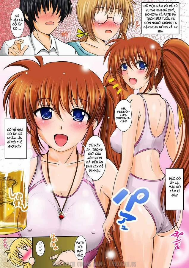 manhwax10.com - Truyện Manhwa Nouryou! Mahou Shoujo no Ichiban Shibori! (Mahou Shoujo Lyrical Nanoha) Chương Oneshot Trang 2