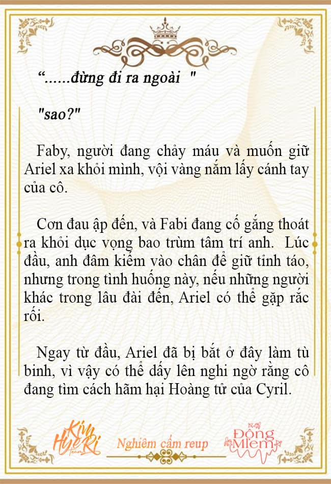 manhwax10.com - Truyện Manhwa [Novel 18+] Ariel, Thánh Nữ Dâm Đãng Chương 51 Trang 4