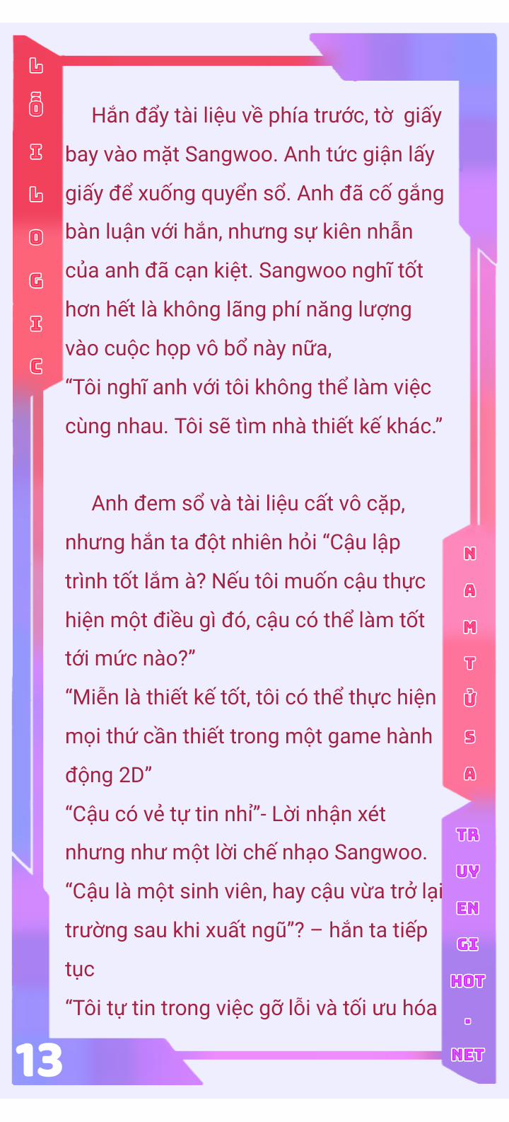 manhwax10.com - Truyện Manhwa [Novel] Lỗi Logic Chương 1 1 Trang 14