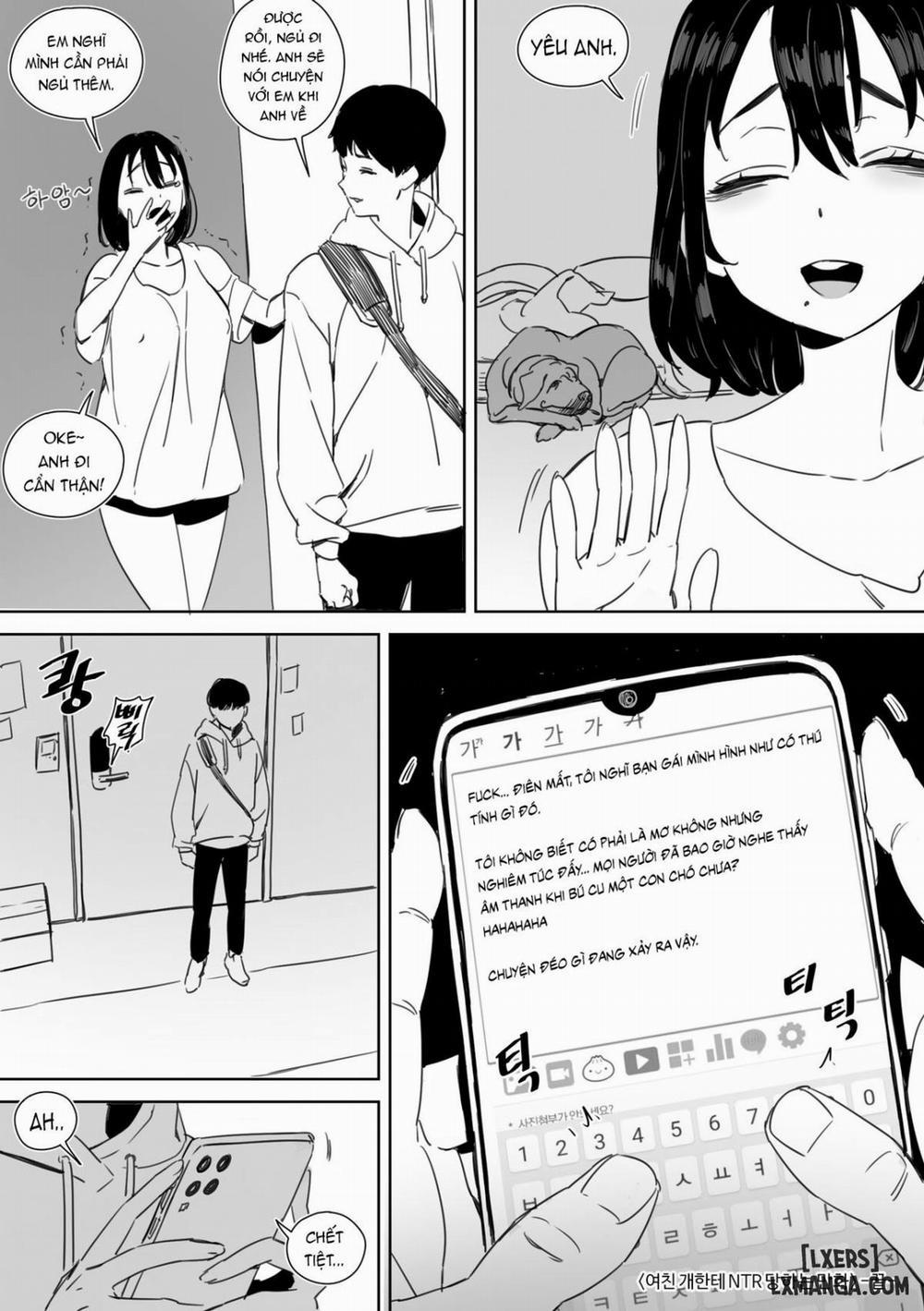 manhwax10.com - Truyện Manhwa 여친 개한테 NTR 당하는 만화 Chương Oneshot Trang 25