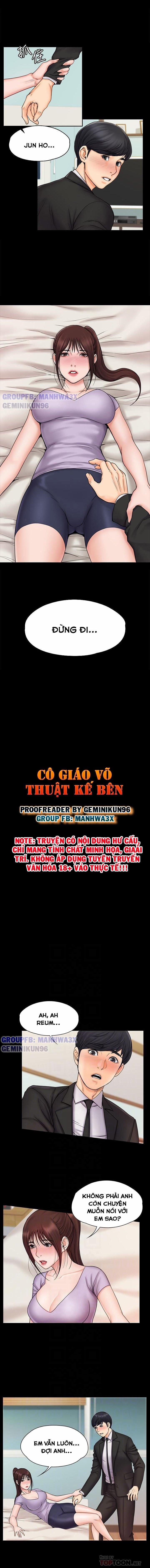 manhwax10.com - Truyện Manhwa Nữ Giáo Viên Võ Thuật Là Hàng X… Chương 21 Trang 1