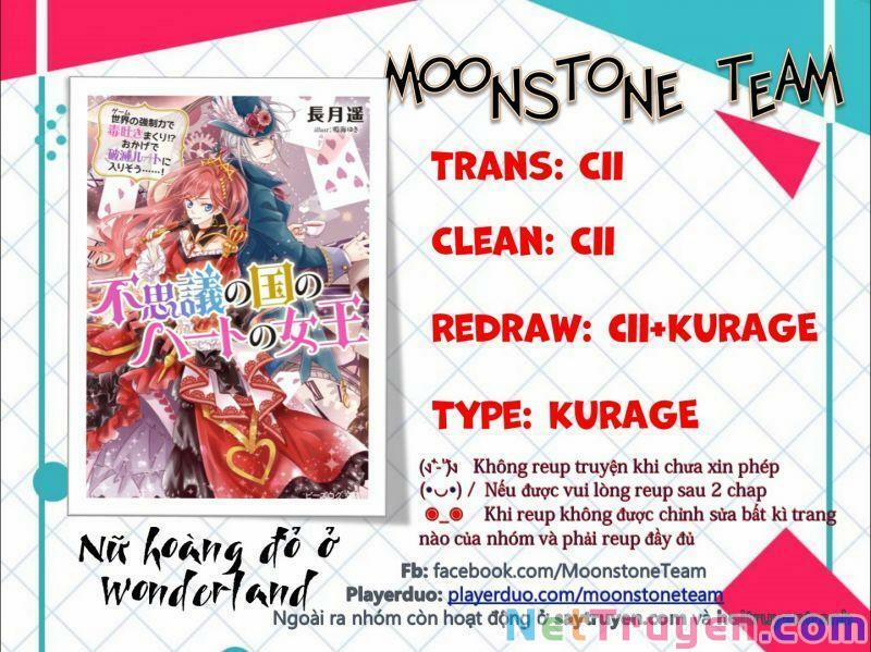 manhwax10.com - Truyện Manhwa Nữ Hoàng Cơ Đỏ Ở Wonderland Chương 4 2 Trang 1