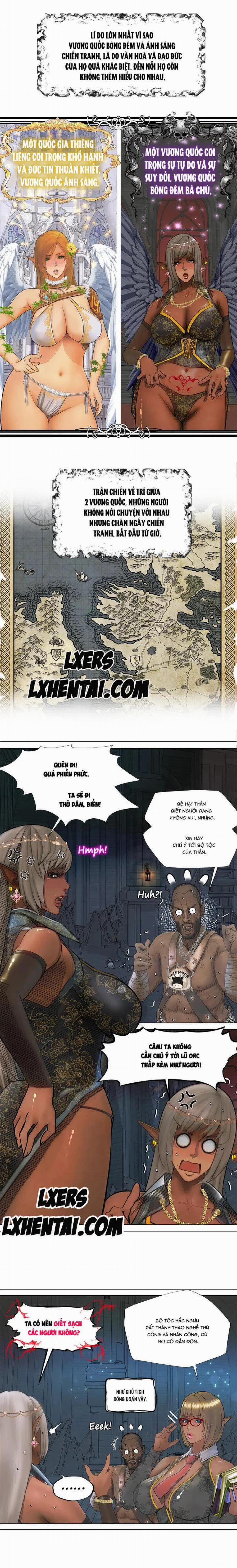 manhwax10.com - Truyện Manhwa Nữ Hoàng Dark Elf Và Bầy Tôi Orc Chương 1 Trang 11