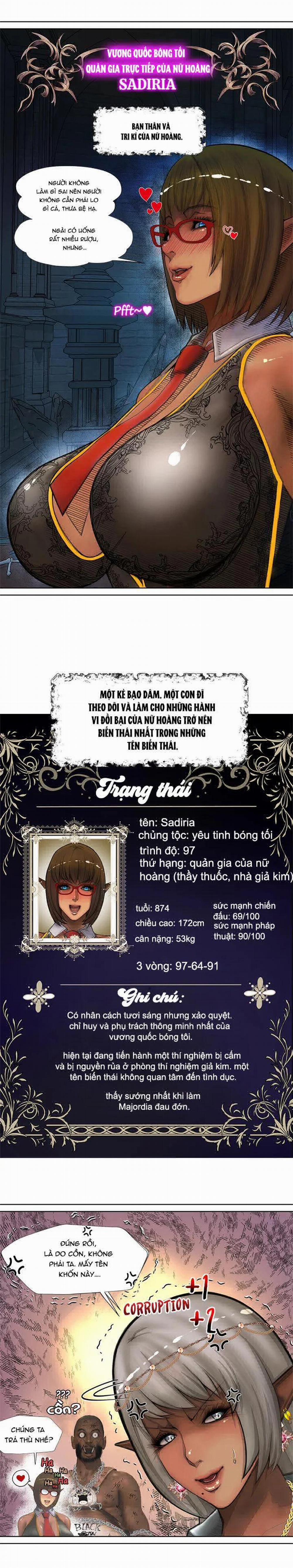 manhwax10.com - Truyện Manhwa Nữ Hoàng Dark Elf Và Bầy Tôi Orc Chương 1 Trang 5