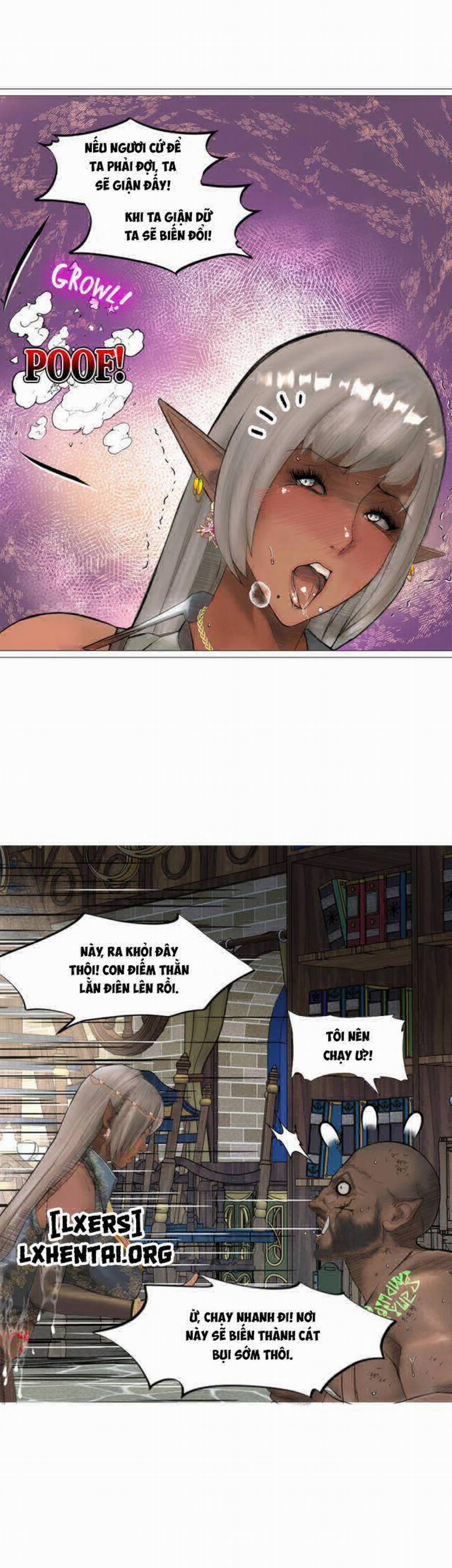 manhwax10.com - Truyện Manhwa Nữ Hoàng Dark Elf Và Bầy Tôi Orc Chương 20 Trang 27