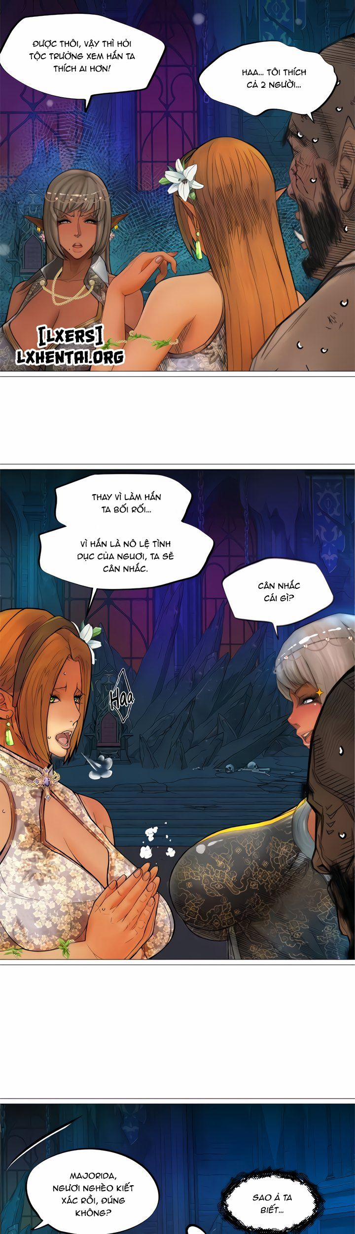 manhwax10.com - Truyện Manhwa Nữ Hoàng Dark Elf Và Bầy Tôi Orc Chương 31 Trang 13