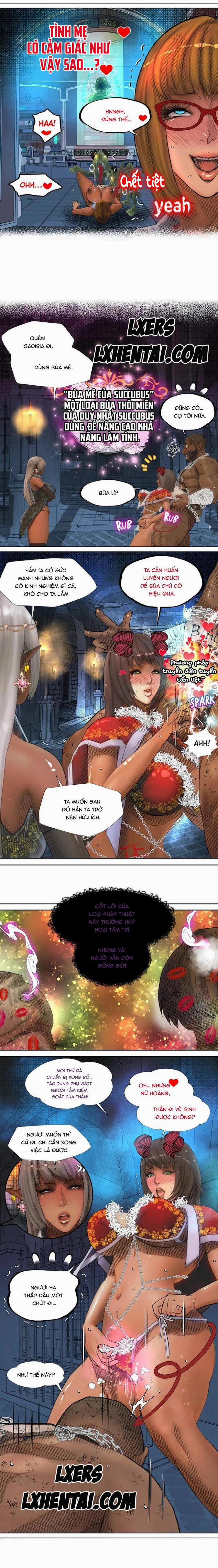 manhwax10.com - Truyện Manhwa Nữ Hoàng Dark Elf Và Bầy Tôi Orc Chương 4 Trang 3