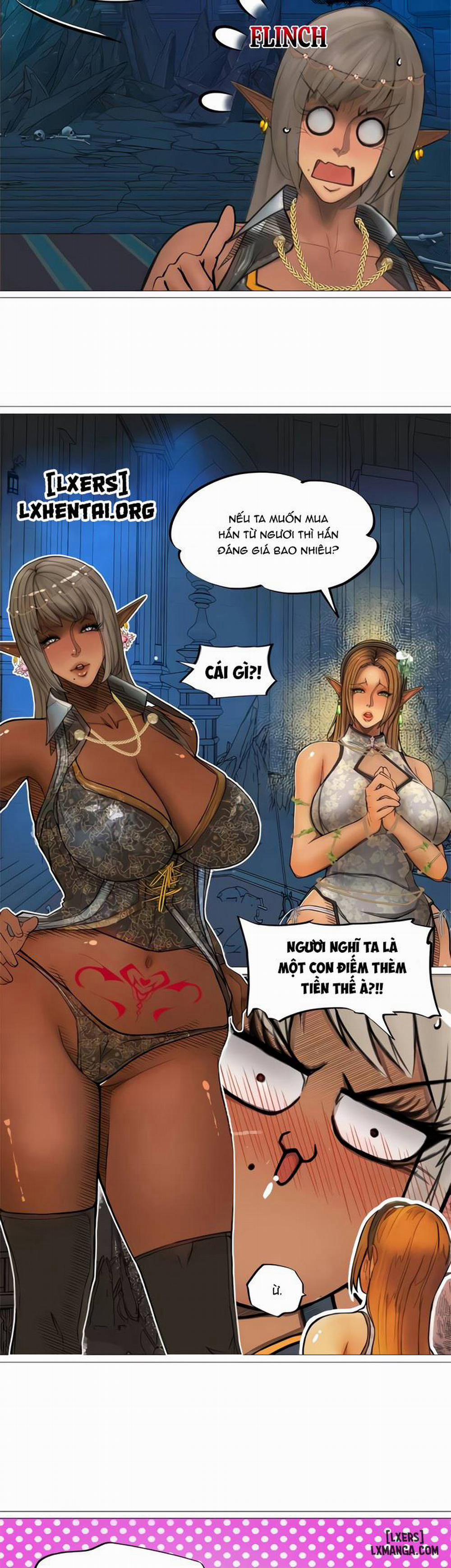 manhwax10.com - Truyện Manhwa Nữ Hoàng Dark Elf Và Nô Lệ Orc Chương 31 END Trang 15