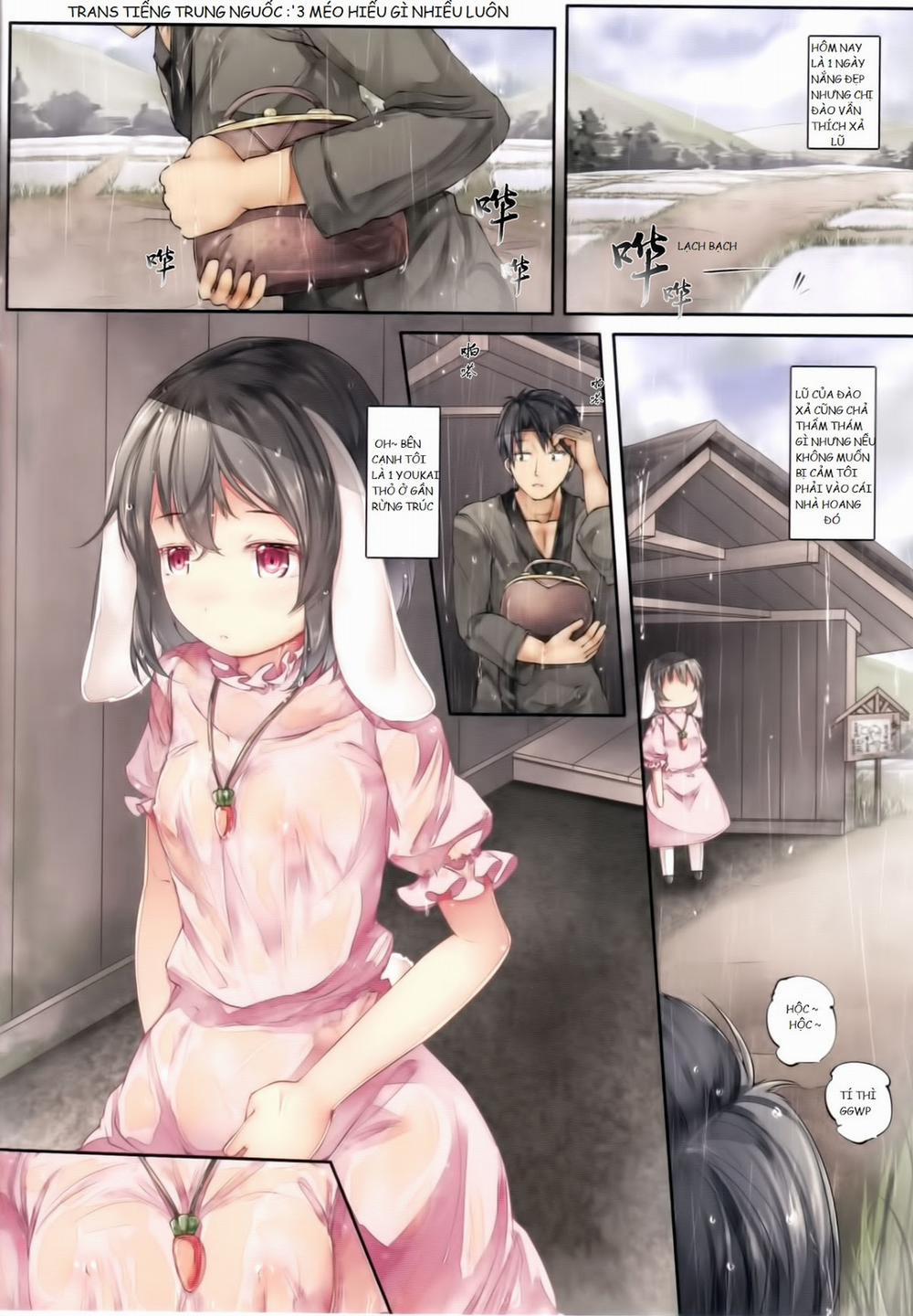 manhwax10.com - Truyện Manhwa Nuresuke Tewi-chan to Tooriame no Jouji (Touhou) Chương Oneshot Trang 3