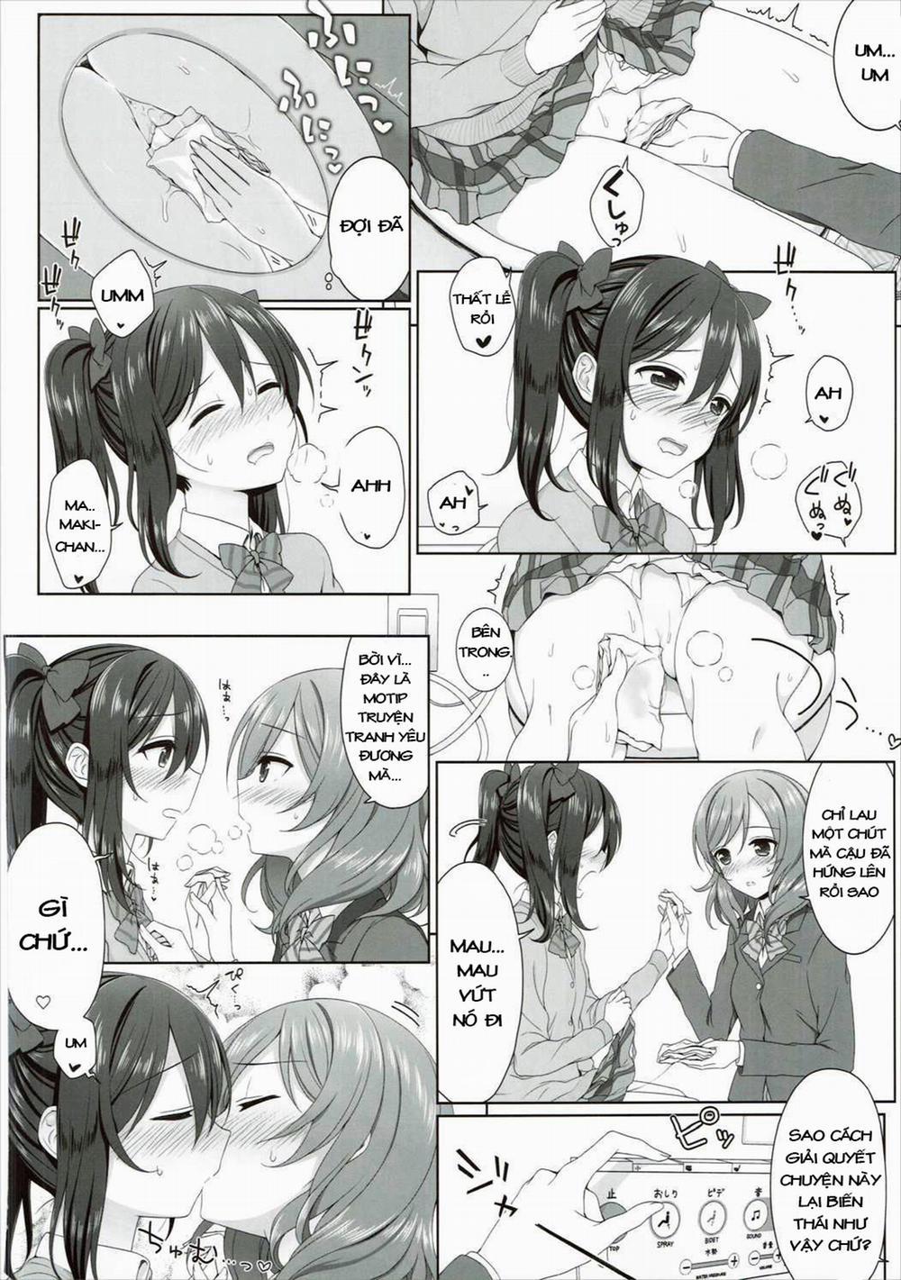 manhwax10.com - Truyện Manhwa Nurui yo Magnetic toilet (Love Live!) Chương Oneshot Trang 12