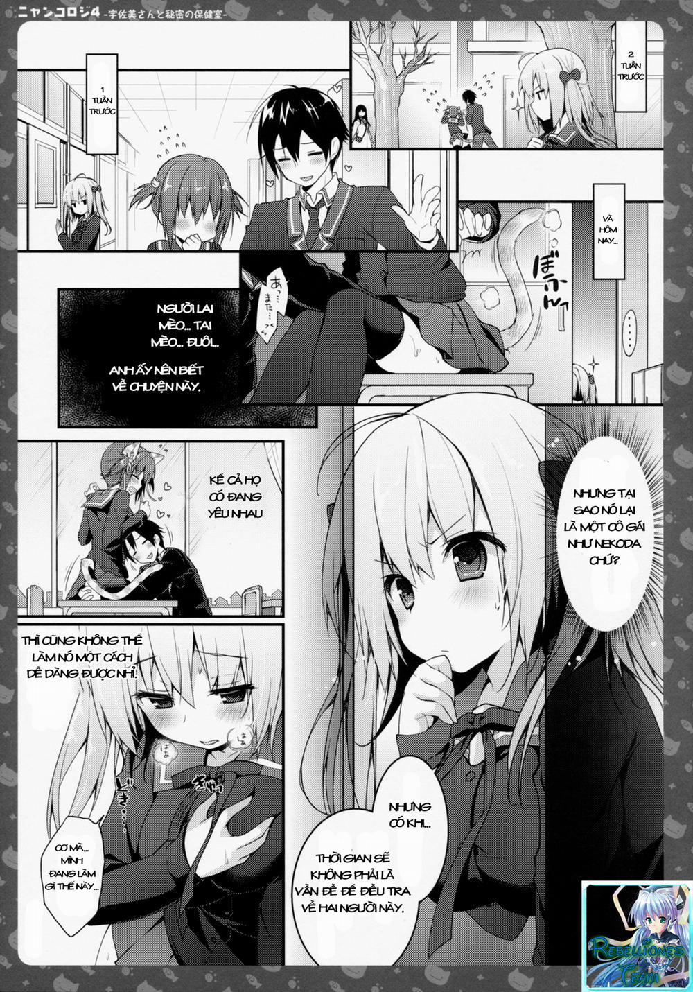 manhwax10.com - Truyện Manhwa Nyancologysan Series Chương Nyancology 4 Usami san To Himitsu no Hokenshitsu Trang 11