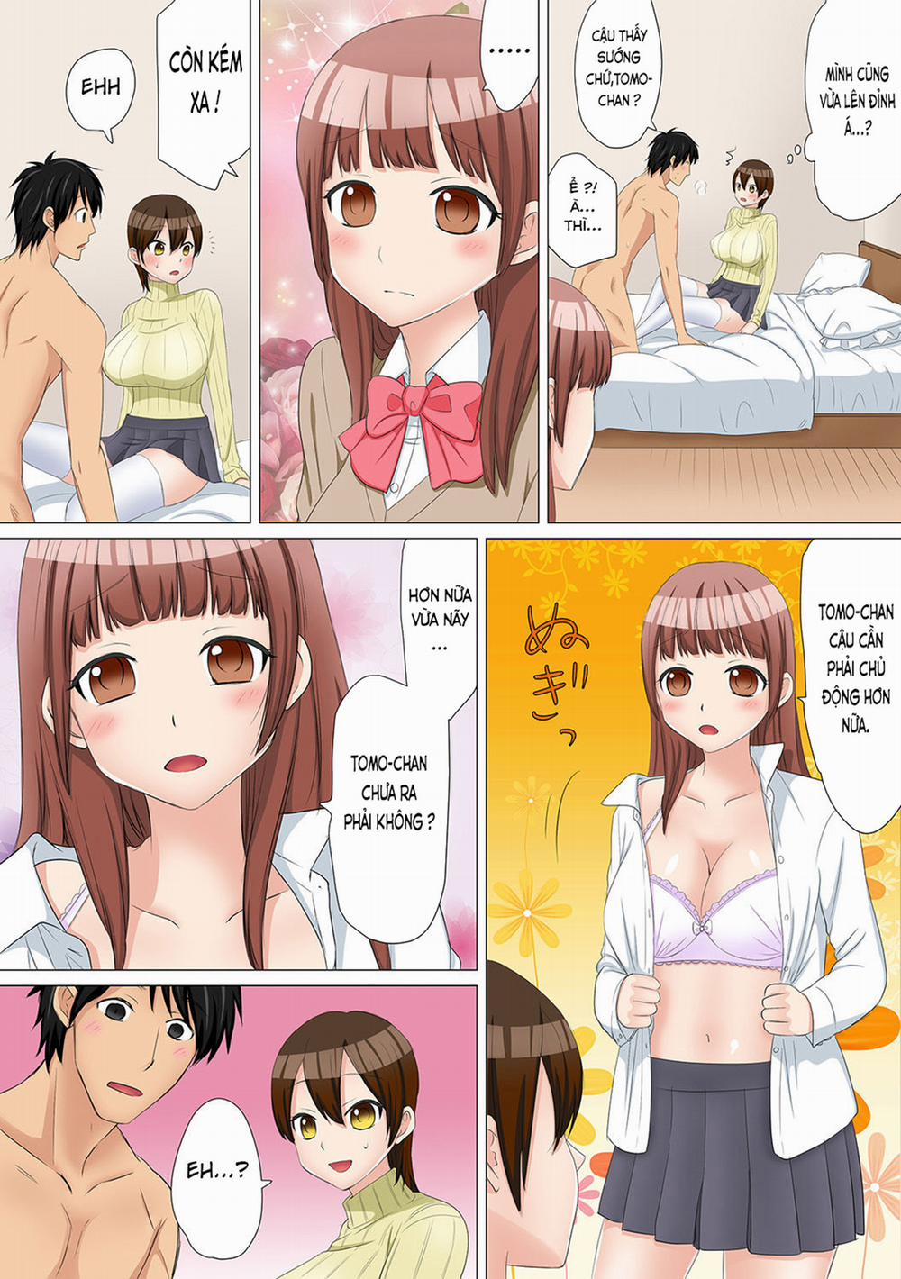 manhwax10.com - Truyện Manhwa Nyotaika Shitara Chương 2 Threesome 0 End Trang 10