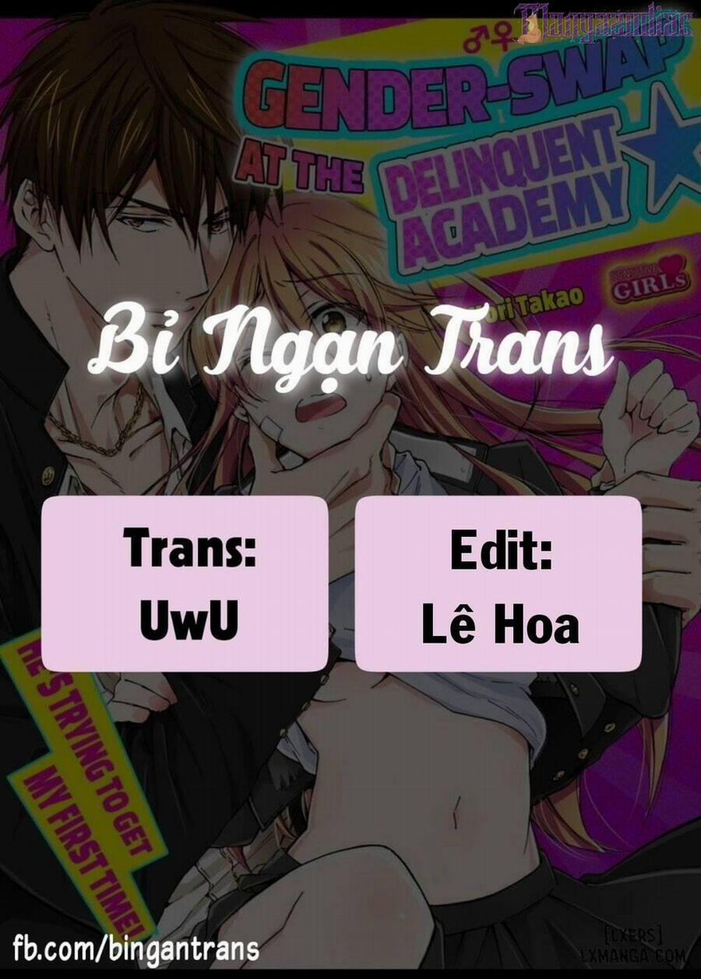 manhwax10.com - Truyện Manhwa Nyotaika Yankee Gakuen: Ore no Hajimete, Nerawaretemasu! Chương 43 Trang 1