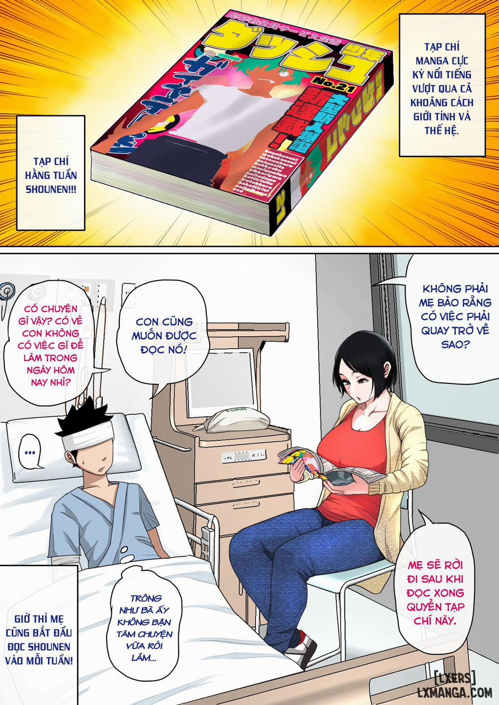 manhwax10.com - Truyện Manhwa Nyuuin-chuu no Muramura wa Okaa-san Chương 1 Trang 23