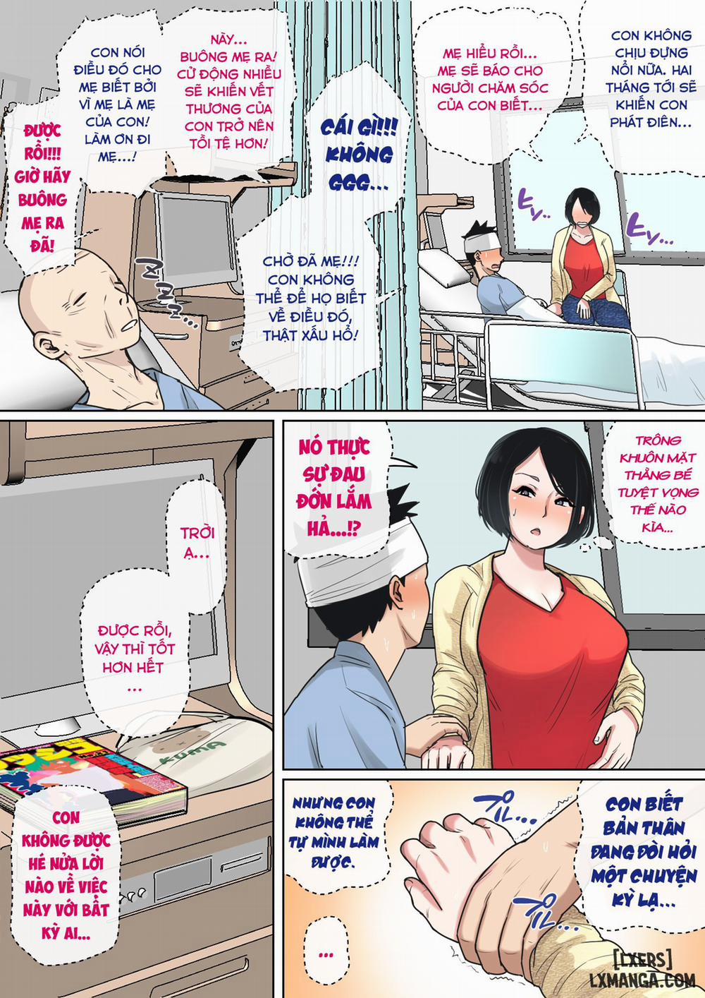 manhwax10.com - Truyện Manhwa Nyuuin-chuu no Muramura wa Okaa-san Chương 1 Trang 8