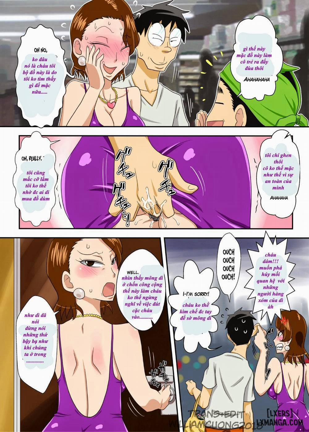 manhwax10.com - Truyện Manhwa Oba-san Taku de Asedaku de, Hitasura Sex ni Hagemu! Chương Oneshot Trang 21