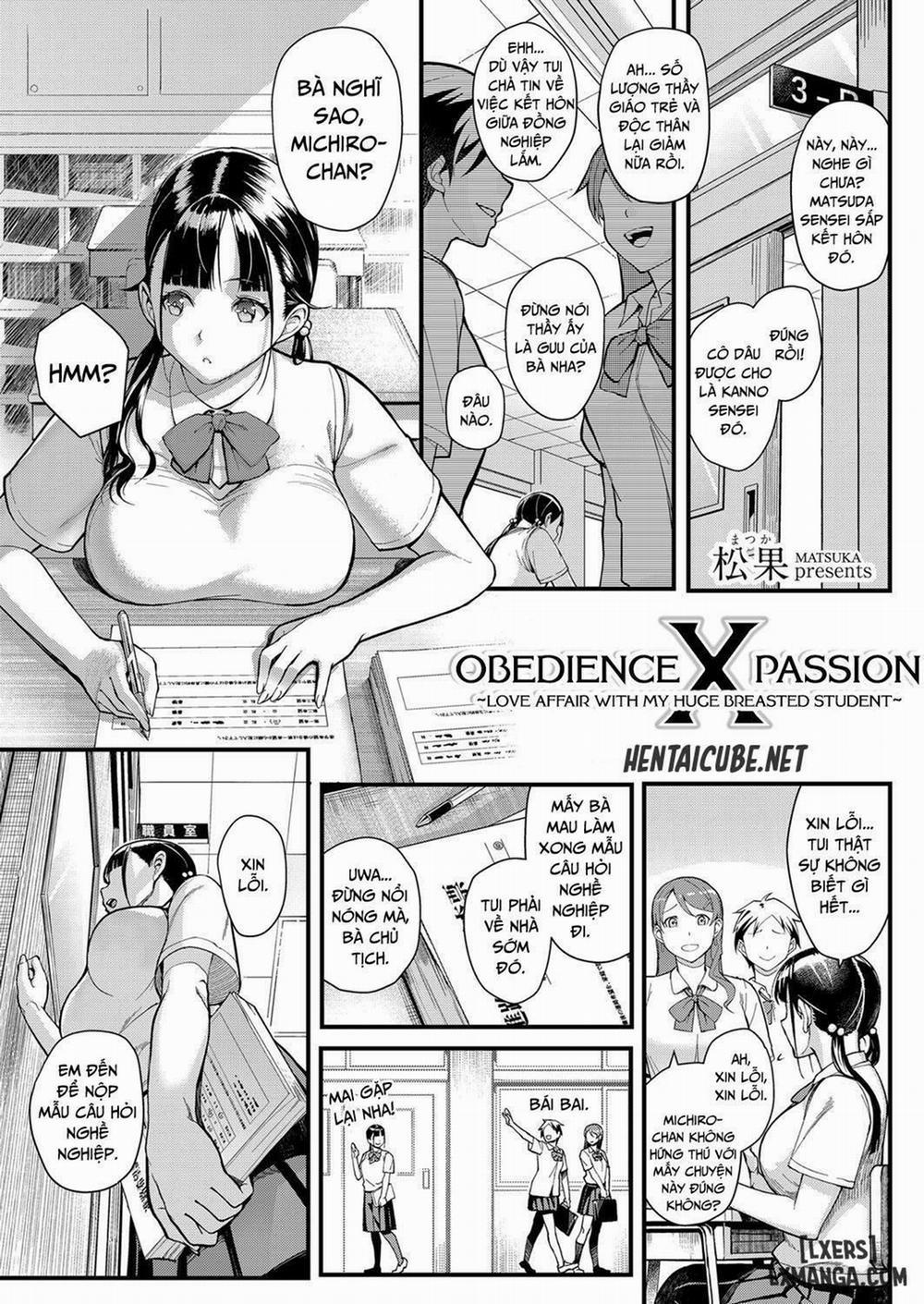 manhwax10.com - Truyện Manhwa Obedience x Passion Chương Oneshot Trang 1