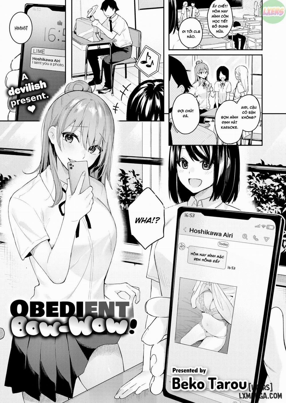 manhwax10.com - Truyện Manhwa Obedient Bow-Wow Chương Oneshot Trang 1